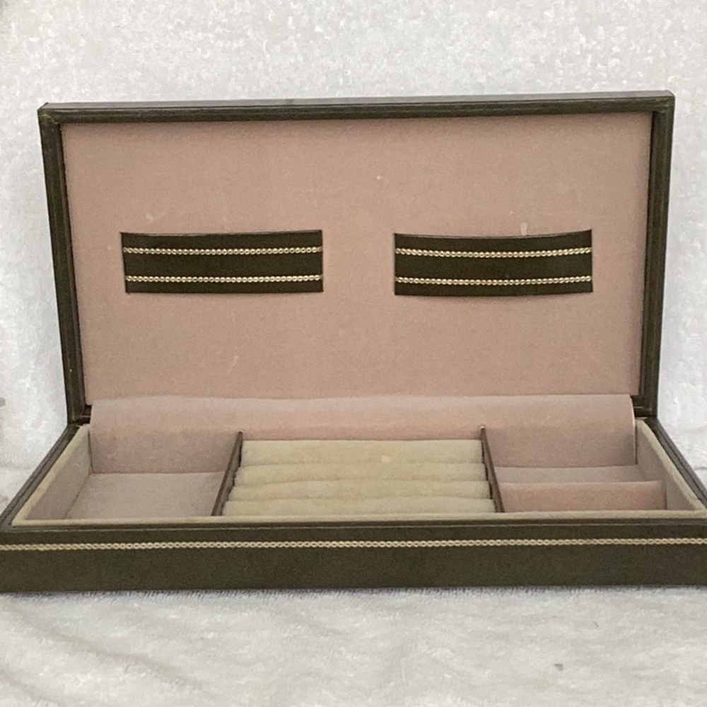 Vintage Swank Men’s Jewelry Box . Great for Cufflinks and Tie Clips - Picture 2 of 8